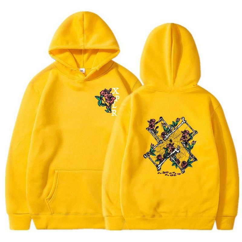 Couple Y2K Sam Colby XPLR Fleece Hoodie Streetwear Loose Fit Sweatshirt Youth