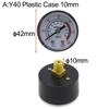 Y40 Y50 0-180PSI Gas Water Fuel Liquids Meter Pressure Gauge For Air Compressor
