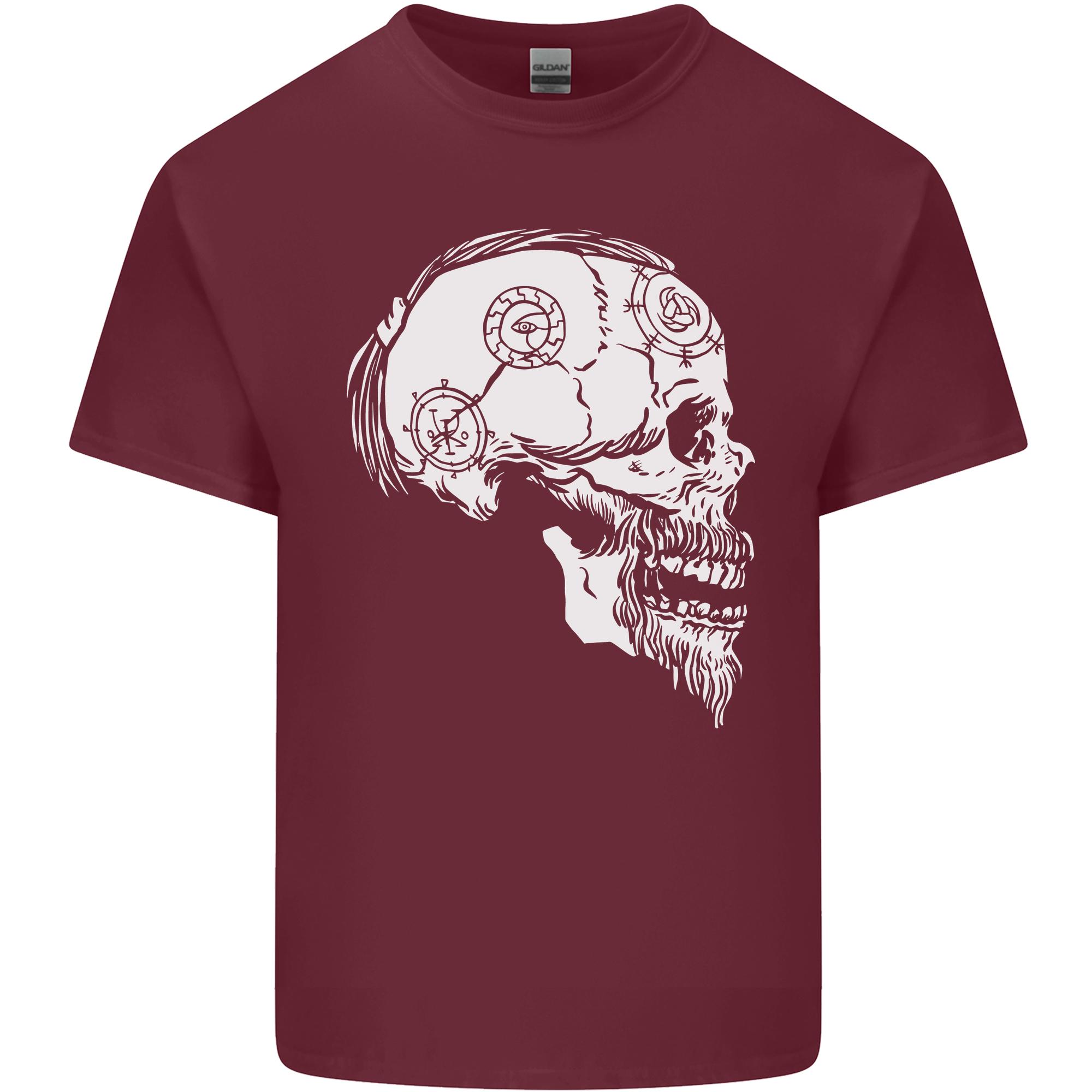 Viking Skull Thor Valhalla Norse Mythology Unisexs Light Cotton TShirt S