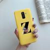 for Samsung Galaxy A6 2018 phone case A600 A600F for Samsung A6 a 6 plus 2018 A605 A605F A6plus case Beautiful 26 Letters cover