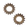 2PCS Bike Single Speed Freewheel Steel 16T Bike Flywheel Sprocket for Electric Bike Folding Bike
