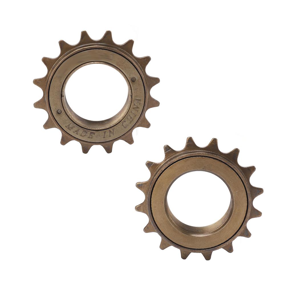 2PCS Bike Single Speed Freewheel Steel 16T Bike Flywheel Sprocket for Electric Bike Folding Bike