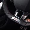 VZQR9 Auto Metal GT LINE Emblem Decor 3D Steering Wheel Center Console Car Interior Sticker For Peugeot 206 208 301 308 RCZ 2008 5008