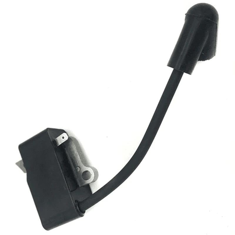 Replacement ignition coil module for Husqvarna 135, 140, 135E, and 140E chainsaws. Includes Magento wire set.