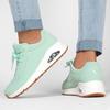 Skechers Uno - Stand On Air Женские кроссовки мятного цвета