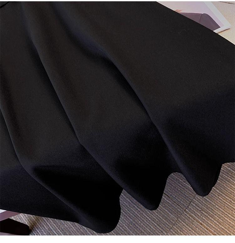 Plus Size Stylish Two-Piece Look Polo Dress - Summer Casual Short Sleeve Slimming Skirt