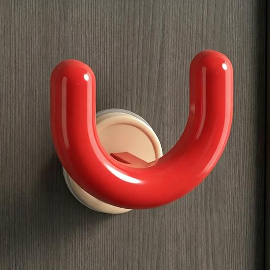 Slippers Storage Rack Wall Mount Suction Cup Drying Rack U Shape Slipper Holder for Bathroom Kitchen
