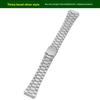 A168 Stainless Steel Case For Casio Electronic Watch A168W A168WA-1 Modified Metal Bezel Watch Case+Strap Suit watchband+Tools