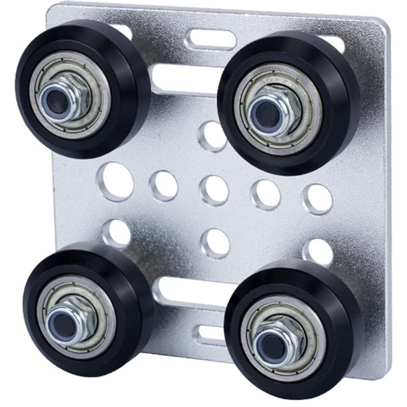 Durability V Wheel V Gantry Plate for Smooth Motion Enhances Stability in 3D Printer Framework Machinery Easy Installation