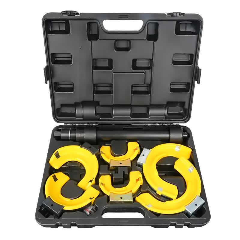 Automotive No-Disassembly Shock Absorber Spring Compressor