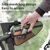 Bike Top Tube Triangle Frame Bag, Waterproof Large Capacity Durable Universal Fit for Mountain Road Bike Easy to Install