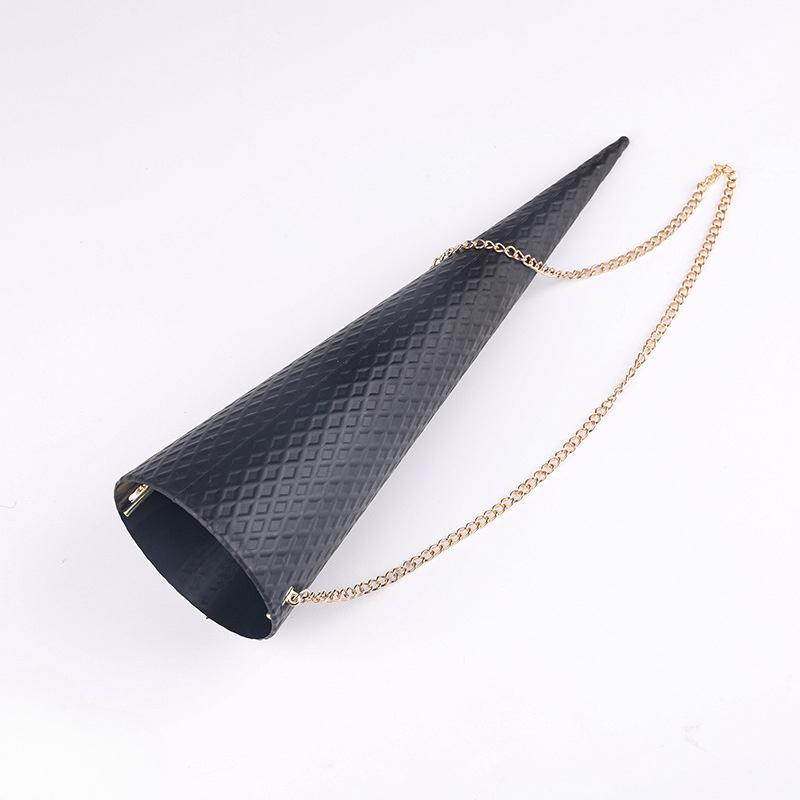 

Ice Cream Cone, Fresh Flower Packaging Paper, Thickened Cardboard, Fresh Flower Packaging Paper other чорний