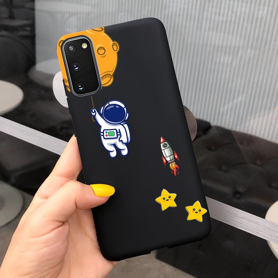 For Samsung Galaxy S20 5G S20+ Case Cover Fashion Soft Silicone Macaroon Phone Cases For Samsung S20 FE S 20 Plus S20Plus Funda