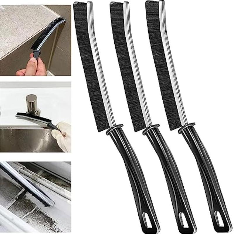 Hard-Bristled Crevice Cleaning Brush Grout Cleaner Scrub Brush Deep Tile Joints Crevice Gap Cleaning Brush Tools Accessories