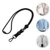 Lanière réglable pour badge d'identification 3 en 1 Cordelette de suspension Lanière pour téléphone portable Étudiants