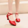 Women High Heels Prom Modern Ballroom Dancing Waltz Salsa Dance Single Shoes