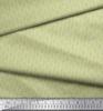 Soimoi Japan Crepe Satin Fabric Dot & Leaves Small Motif Shirting Print Fabric by the Metre 42 Inch