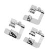 3Pcs Rolled Hem Foot Bias Tape Binder Foot Multifunctional Sewing Machine Combination Set