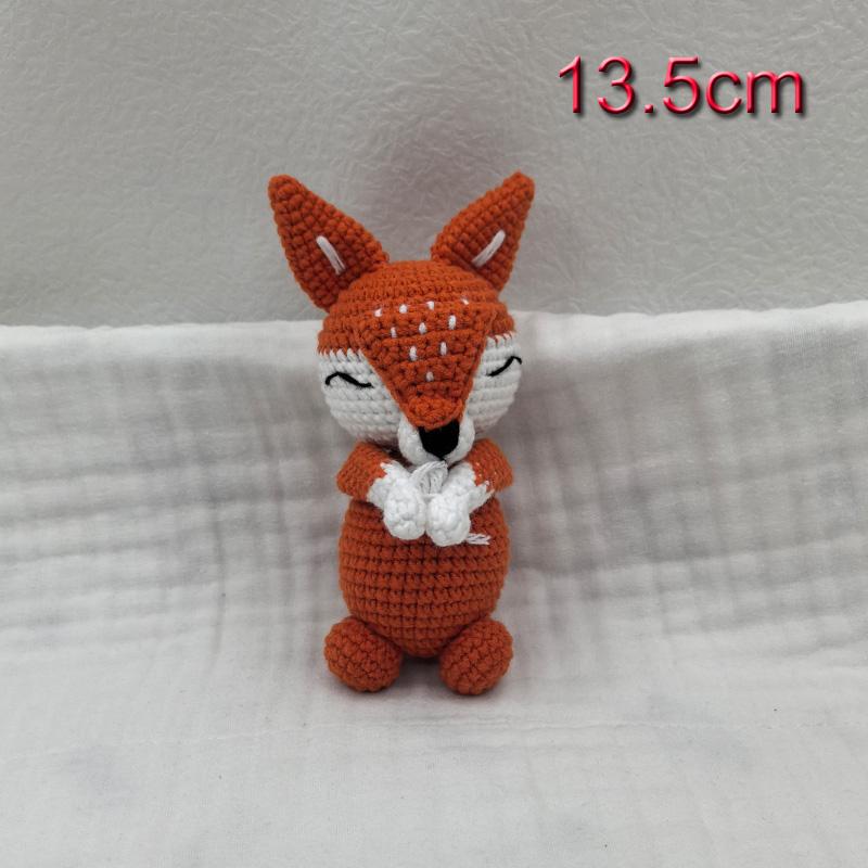 

Ручная работа Детская комната Декор Мягкая плюшевая игрушка Животное Амигуруми Поделки Детские подарки Мягкая лиса Корова Ягненок День рождения Спящие куклы