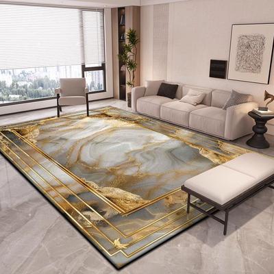 Luxury Abstract Large Carpet for Living Room Modern Decoration Home Carpets Non-slip Bedroom Lounge Rugs Easy Clean Entrance Mat