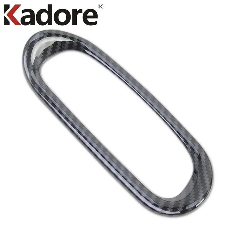 For Chevrolet Blazer Carbon Fiber Car Head Light Lamp Switch Button Panel Cover Trim Interior Accessories