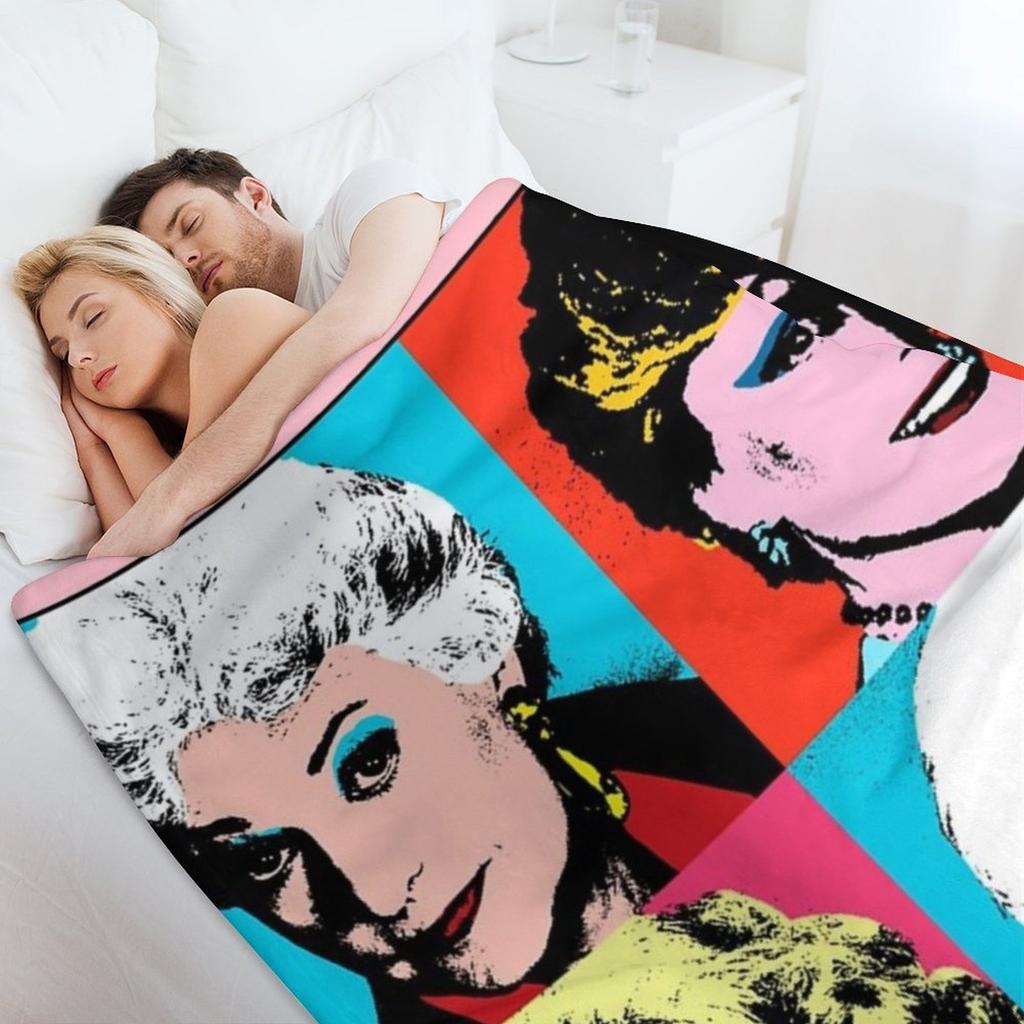 Golden Girls Throw Blanket sofa bed Beautifuls Designers valentine gift ideas Blankets