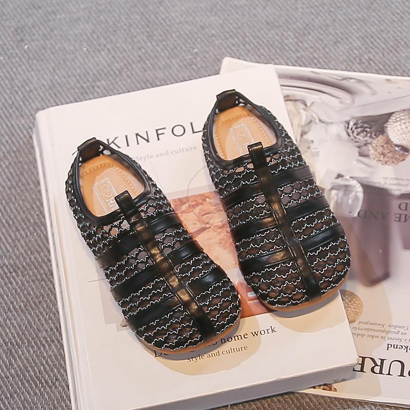 Girls  2026 Summer Casual Closed-Toe Soft Sole Princess Slippers 23