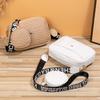 Women's bag single shoulder new girls crossbody cosmetic bag v pattern fashion embroidered single shoulder crossbody bag mother and child