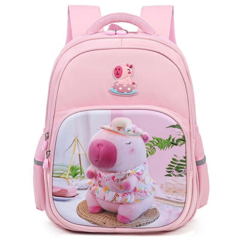 School bag cartoon new primary school students lightweight versatile backpack grades 1-3