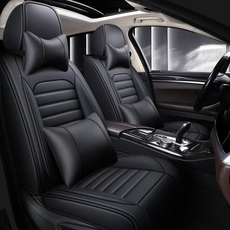 Plně uzavřený potah sedadla Čtyřsezónní univerzální Potah sedadel do auta pro pět míst Křeslo do auta pro pohodlí