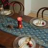 Zhinianhua American Style Diamond Jacquard Table Runner