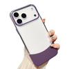Creative Apple 17 ProMax iPhone16 Two-in-One Spliced Phone Case with Top/Bottom Inserts and iPhone14/15 Transparent Protection