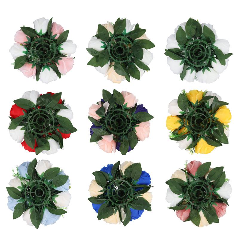 1 pièce Centre de table Décorations de table Décor Guide de chemin Boule de roses Colonne romaine Décoration de fête de mariage Magnifique