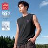 MINISO Men's Pure Cotton Sleeveless Vest T-shirt