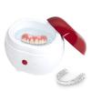 Nigf Automatic Denture Cleaning Case Portable Retainer Cleaner With Filter Effortlessly Clean Dentures