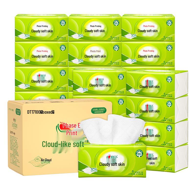 Hearttex Cloud-Soft 3-Ply Facial Tissues
