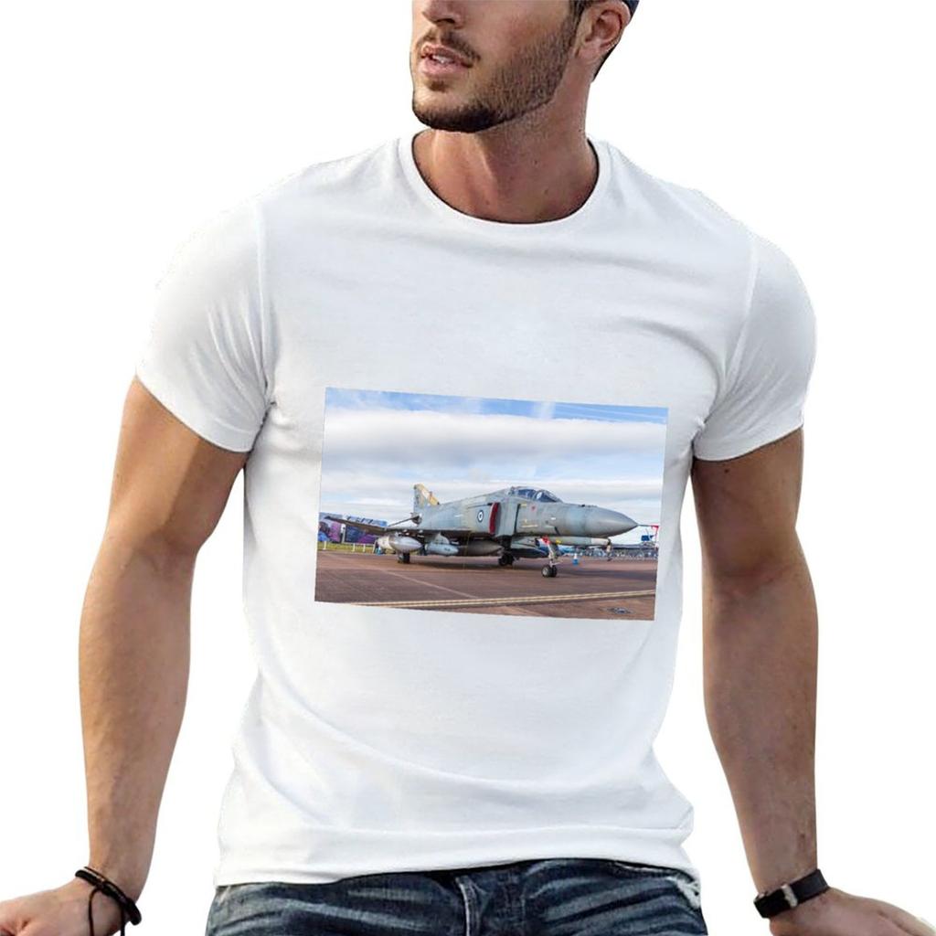 Hellenic Air Force F-4E Phantom T-Shirt t shirt men 100% cotton luxury brand t shirt man design