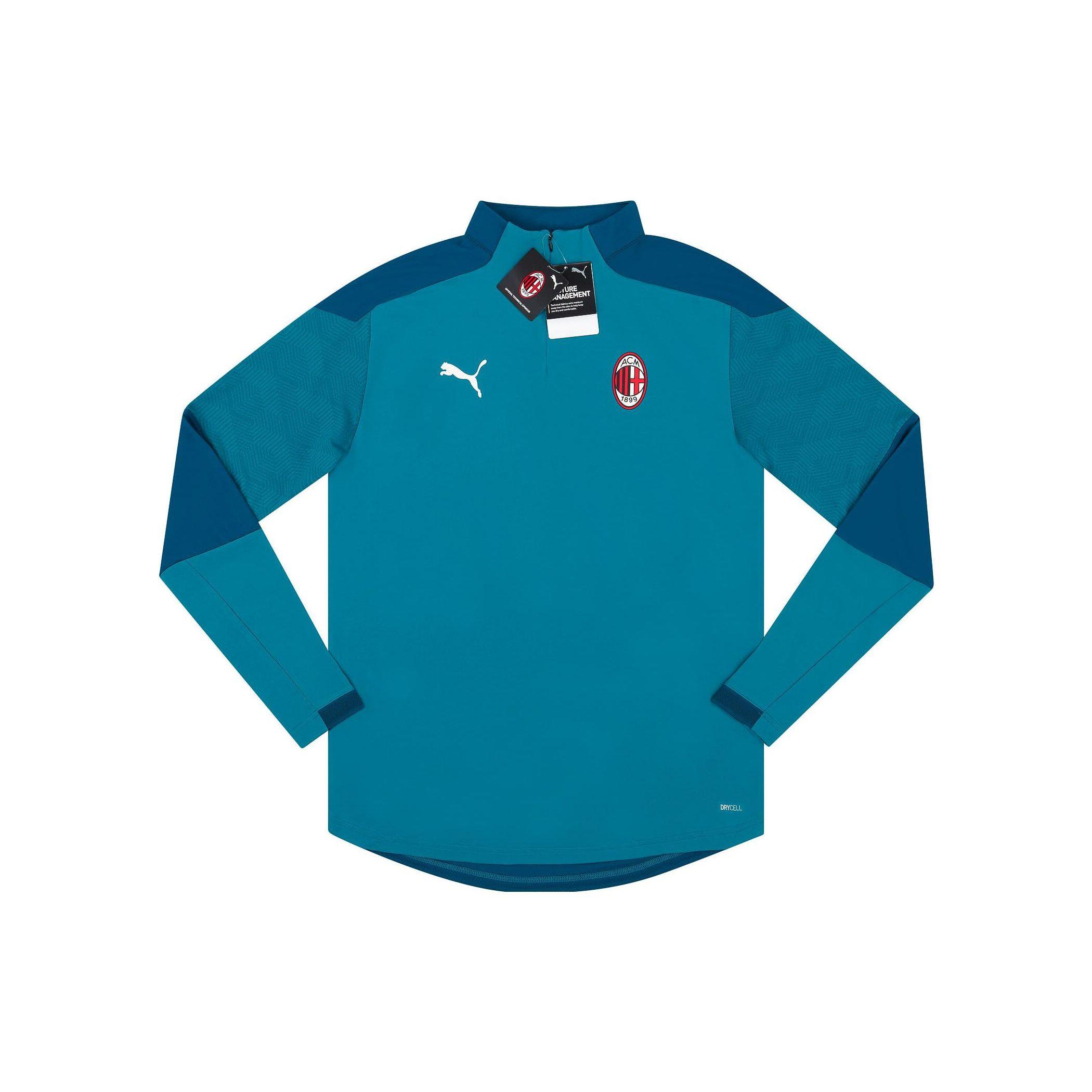 

Puma Ac Milan Logo Print Color Block Sweatshirt Мужская толстовка Blue 758193-03 S