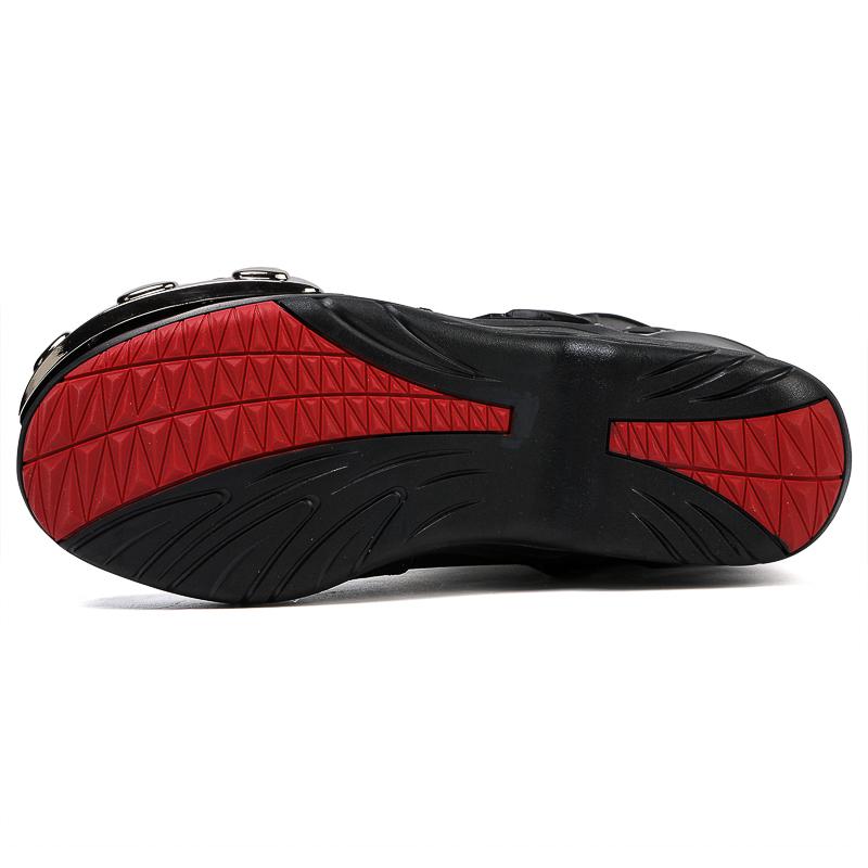 Waterproof Motorcycle Boots Men Winter Outdoor Motorcycle Protective Boots Motorbike Riding Shoes Women Anti-slip Racing Sneaker