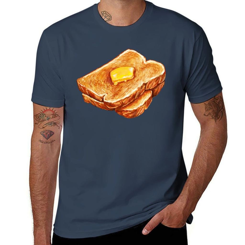 Butter Toast TShirt Lightweight Cooling Short Sleeve Tee
