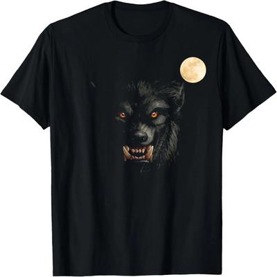 Scary Cool Halloween Werewolf Lychan Trick Or Treat Party T-Shirt