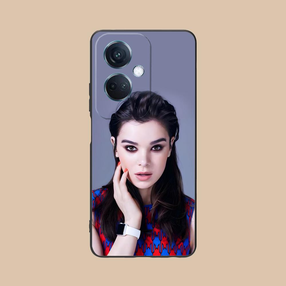 Hailee Steinfeld Matte TPU Mobile Phone Case for OPPO Find X9 X8 X7 X6 X5 X3 X2 Plus s Pro Ultra Lite Colorful Printing Cover