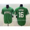 2026 Mexico Baseball Jersey Embroidered Number 16 56 30 Team Sports Uniform Men Women