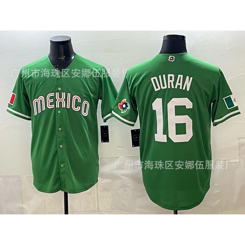 2026 Mexico Baseball Jersey Embroidered Number 16 56 30 Team Sports Uniform Men Women