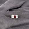Red Garnet Jewelry, 925 Solid Sterling Silver Ring, Handmade Gemstone Jewelry Ring For Memorial Day