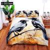 Комплект підодіяльника Dusk Raven Poe King Queen Double Full Twin Single Size Набір постільної білизни