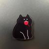 5pcs Cute Cat Refrigerator Magnets Cartoon Fridge Blackboard Whiteboard Photo Message Magnets Decorative