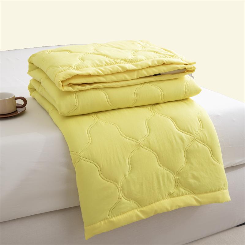 Summer Air-conditioning Comforter Washed Cotton Quilt Printed Quilt Soft Breathable Thin Print Bedspread Bed Cover Home Textiles