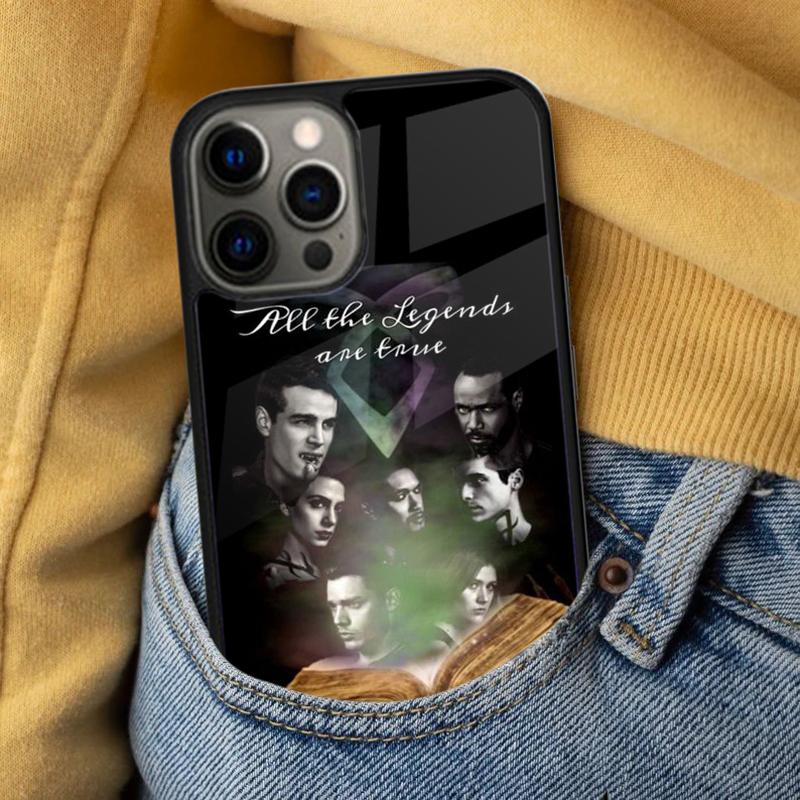 Shadowhunters Magnetic Soft Phone Case for iPhone 16 Promax 15 Pro 13 14 Plus 11 12 Mini MagSafe Coque