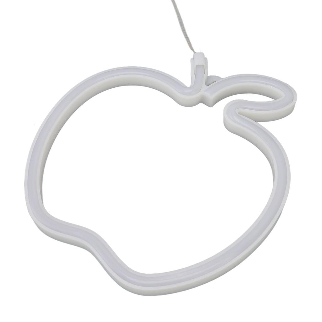 LED Neon Sign Fruit Style USB Battery Powered High Safety Widely Used Red Neon Light for Bedroom